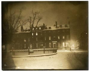 Straatscène in Boston, Boston, USA, ca. 1902-10 door Jessie Tarbox Beals