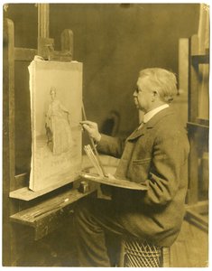Frank Willett, ca. 1905-40 door Jessie Tarbox Beals