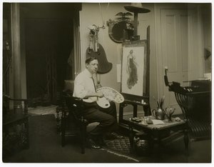 Harrison Fisher, ca. 1905-11 door Jessie Tarbox Beals