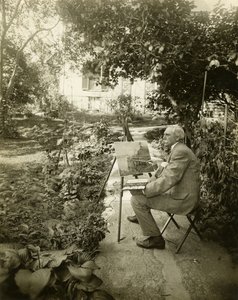 Harry Fenn, kunstenaar, c.1905-11 door Jessie Tarbox Beals