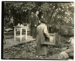 John W. Mitchell door Jessie Tarbox Beals