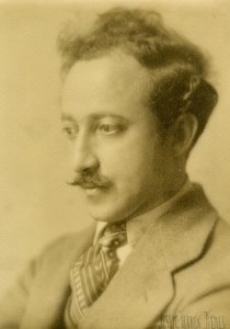 Joseph Auslander, dichter, c.1925-27 door Jessie Tarbox Beals