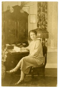Rechter Jean Norris van New York, c.1926 door Jessie Tarbox Beals