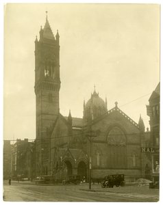 Old South Church, Boston, VS door Jessie Tarbox Beals