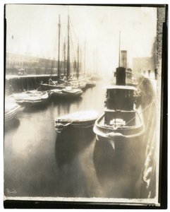 Old T Wharf, Boston, ca. 1902-10 door Jessie Tarbox Beals
