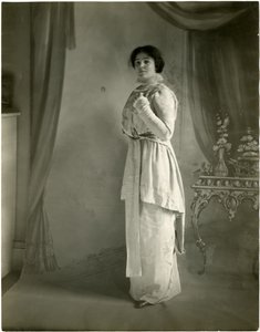 Orchidee moiré, Maurice, ca. 1905-18 door Jessie Tarbox Beals