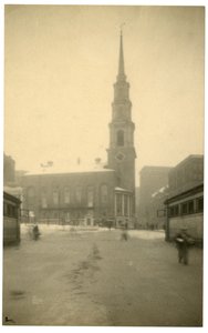 Park St Ch, Boston, USA, ca. 1902-10 door Jessie Tarbox Beals