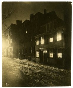 Pinckney Street, Boston, Mass, USA, c.1902-10 door Jessie Tarbox Beals