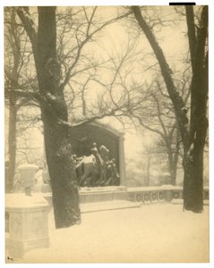 Shaw Memorial, Boston, VS, ca. 1902-10 door Jessie Tarbox Beals
