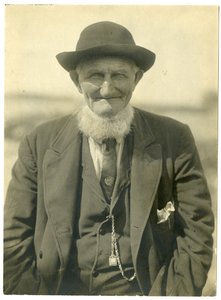 Oom Charley Sennett van Barley Bailey Island, Maine, c.1907-09 door Jessie Tarbox Beals