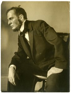 William Raoul van Liberal Club als Abraham Lincoln, c.1905-13 door Jessie Tarbox Beals