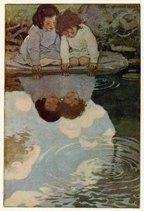 Spiegelrivier door Jessie Willcox Smith