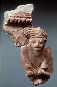 Scherf van een cultusobject uit de Stad van David (keramiek)