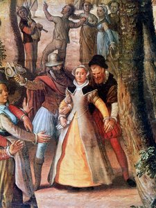 Landelijk feest, detail, 1563