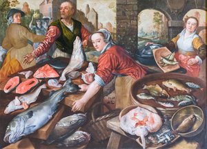 Marktplein door Joachim Beuckelaer