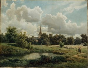 Eidsvoll Kerk door Joachim Frich