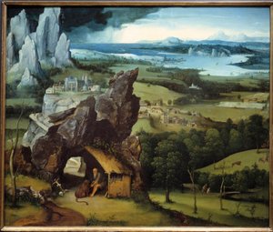 Landschap met Sint Hiëronymus