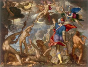 De Slag tussen de Goden en de Reuzen, ca. 1608