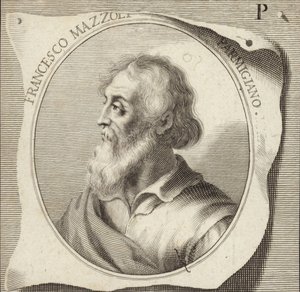 Francesco Mazzola door Joachim von Sandrart