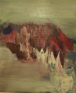 Abstract berglandschap door Joackim Schou Dahle