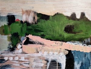 Rustig abstract landschap