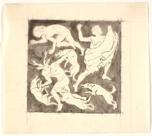 De dood van Actaeon