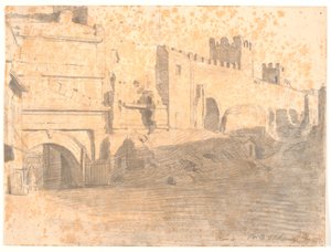 Porta San Lorenzo door Joakim Frederik Skovgaard