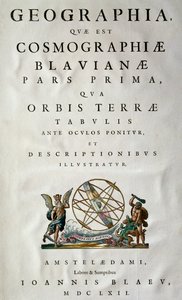 Atlas Maior, sive cosmografphiae Blaviana, atlas door Joan Blaeu