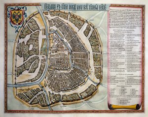 Moskou, Volume II, Atlas Maior, door Joan Blaeu (1596-1673), kopergravure, Amsterdam door Joan Blaeu