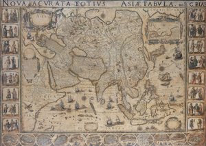 Nova & Acurata Totius Asiae Tabula, auct G. Blaeu, c.1673