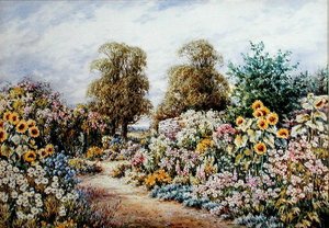 Tuinranden door Joan Molyneaux Stannard
