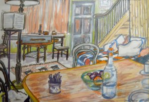 Clare Lises Muziekstudio door Joan Thewsey