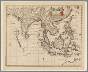Kaart van Indonesië