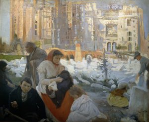 De kathedraal van de armen door Joaquim Mir i Trinxet