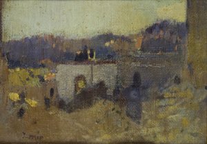 Landschap door Joaquim Mir i Trinxet