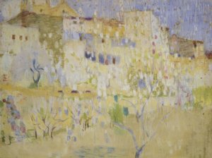 Amandelbloesem door Joaquim Mir i Trinxet