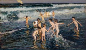 Kinderen baden