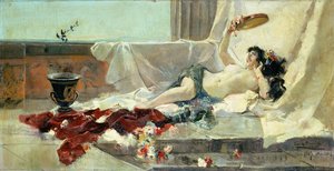 Bacchante door Joaquín Sorolla