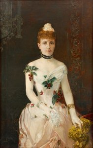 Maria Christina van Oostenrijk, Koningin van Spanje door Joaquín Sorolla