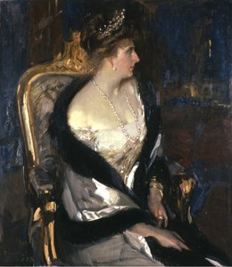 Koningin Victoria Eugenie van Spanje 1887-1969, 1911 door Joaquín Sorolla