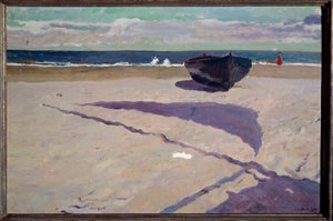 De schaduw van de boot door Joaquín Sorolla