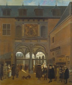 De Beurs in Amsterdam, ca.1675-80