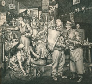 Eethuis, Chelsea, ca. 1911-1924, 1924