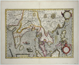 Het Indiase subcontinent naar de Filippijnen via de noordelijke delen van de Indonesische archipel en het Maleisische schiereiland