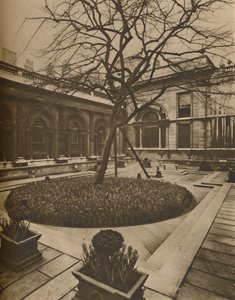Een architectonische inspiratie: De tuinzaal in de Bank of England, ca. 1935 door Joel