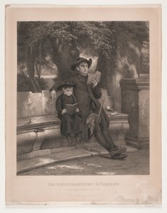 Een uur bij de priester (Italiaanse priester met zijn leerling)