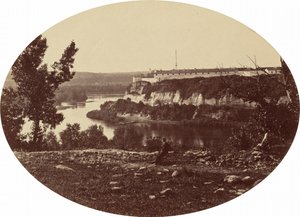 Fort Snelling, ca. 1865 door Joel E Whitney