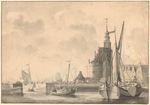 De haven te Hoorn