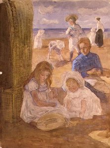 Strandscène