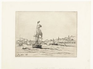 De haven van Honfleur